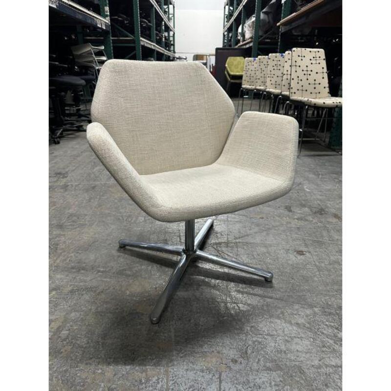 Keilhuaer Cahoots Side Lounge Chair (White) - Thumbnail 2