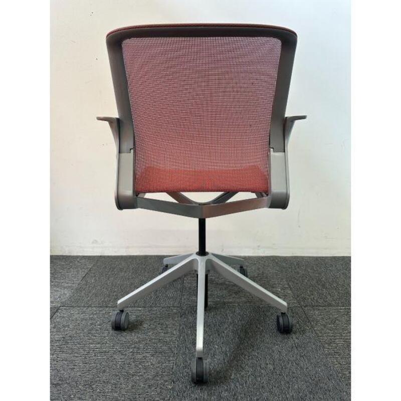 Allsteel Clarity Task Chair (Red/Titanuim) - Thumbnail 4