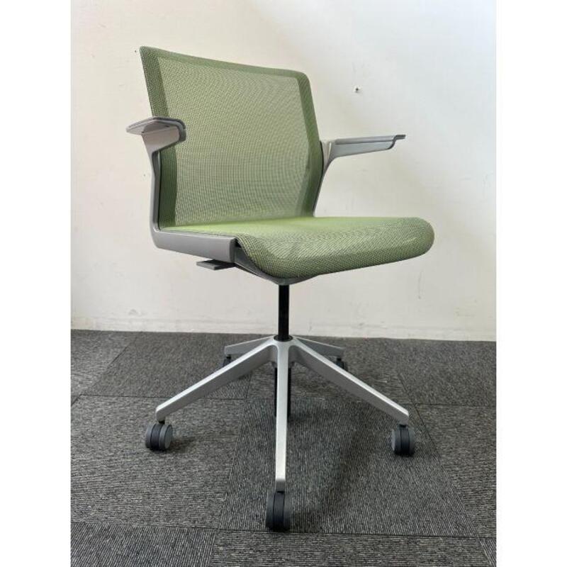Allsteel Clarity Task Chair (Green/Titanuim) - Thumbnail 2