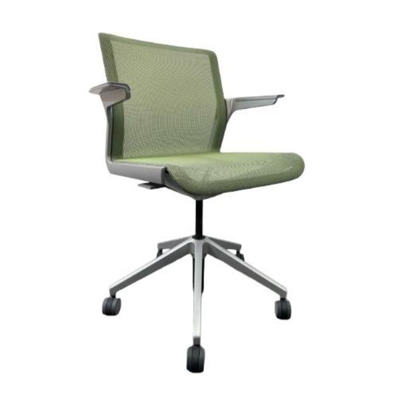 Allsteel Clarity Task Chair (Green/Titanuim) - Image 1