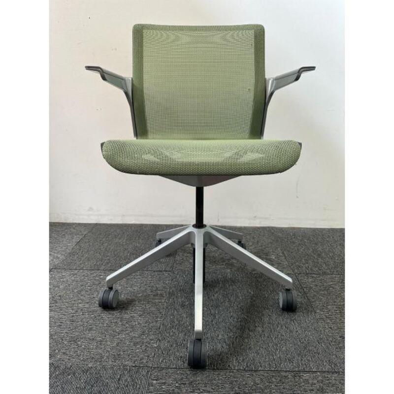 Allsteel Clarity Task Chair (Green/Titanuim) - Thumbnail 3