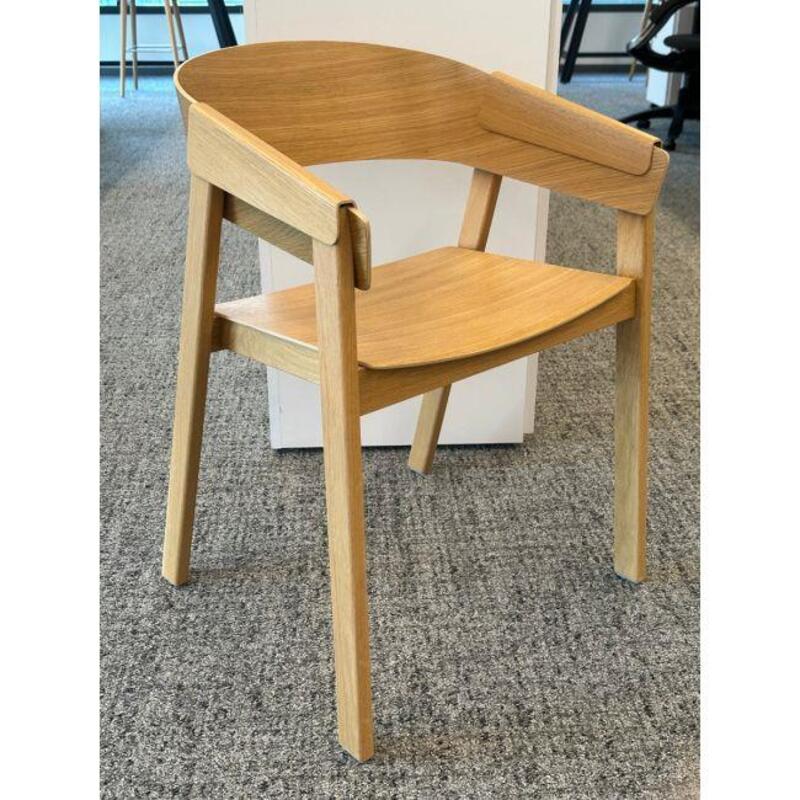 Muuto Cover Armchair (Oak) - Thumbnail 2