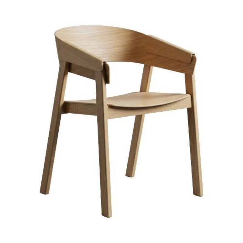 Muuto Cover Armchair (Oak) - Image 1