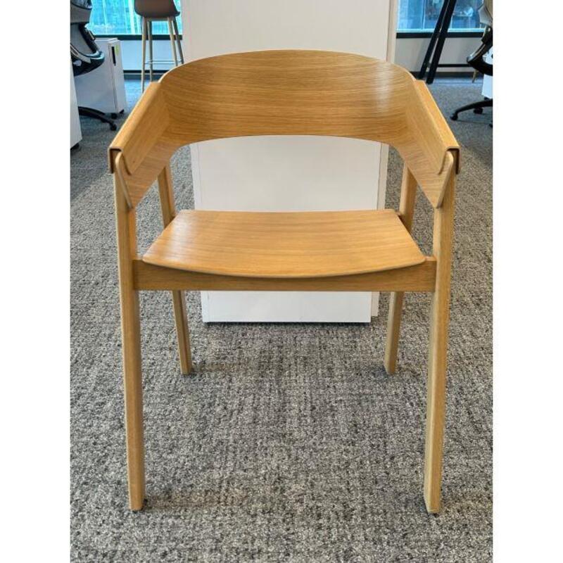 Muuto Cover Armchair (Oak) - Thumbnail 3