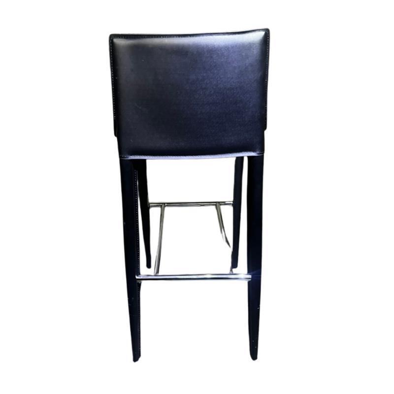 Leather Bar Stool - Thumbnail 2