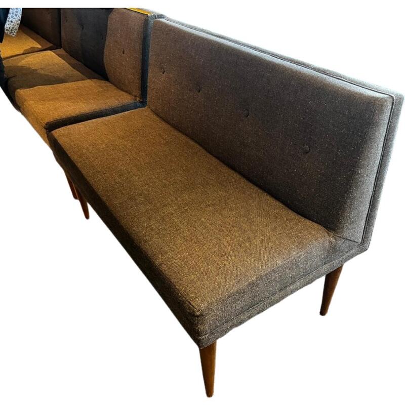 Mid Century Banquette Bench - Thumbnail 2