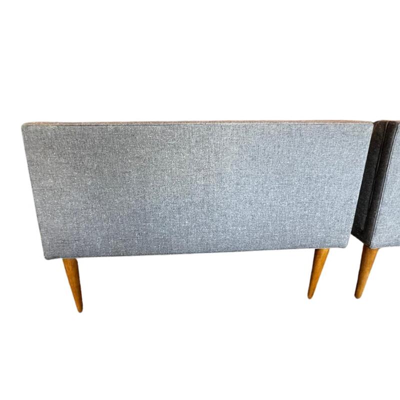 Mid Century Banquette Bench - Thumbnail 3
