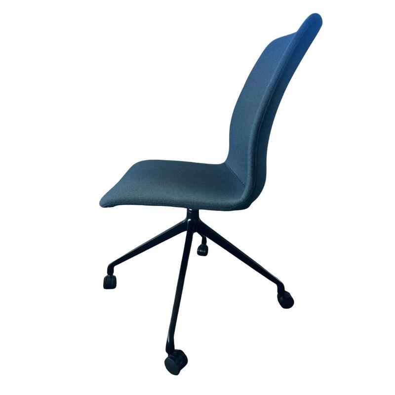 Hairpin Swivel Side Chair - Thumbnail 4