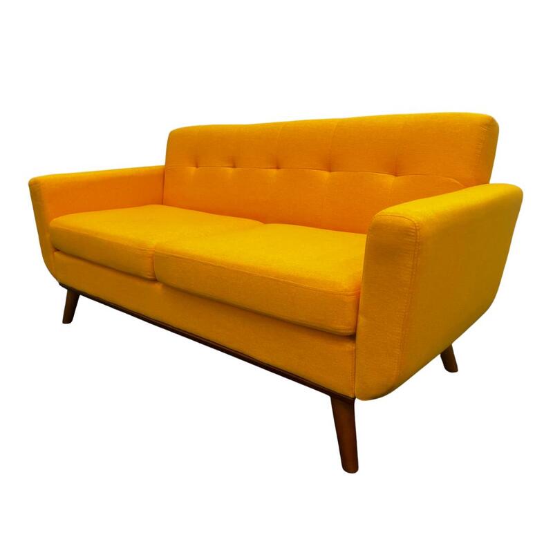 Mid-Century 2-Seater Sofa - Thumbnail 2