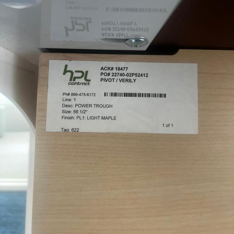 Wall-Mounted Trapezoid Conference Table - Thumbnail 3