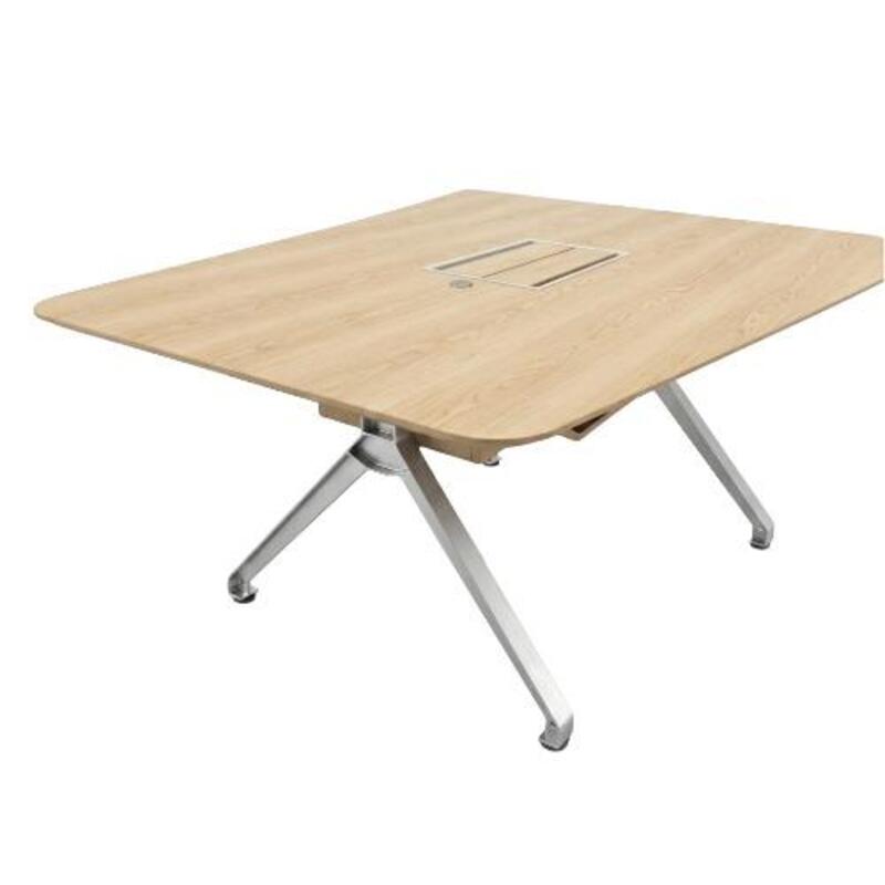 Wall-Mounted Trapezoid Conference Table - Thumbnail 4