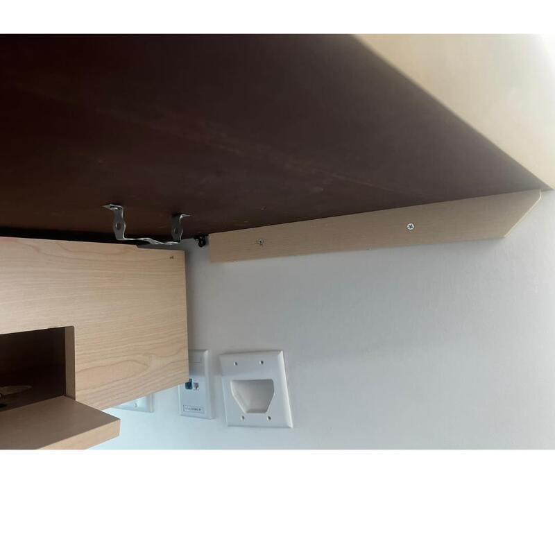 Wall-Mounted Trapezoid Conference Table - Thumbnail 2
