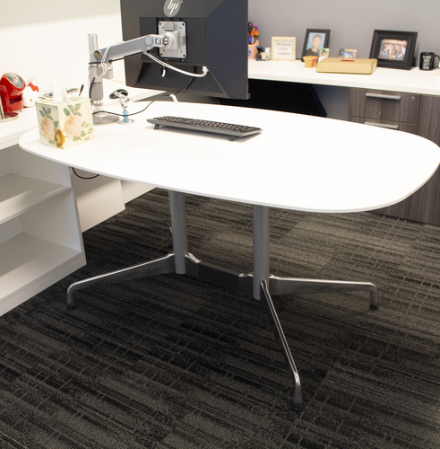 Oval Eames Table (ET-60) - Thumbnail 4