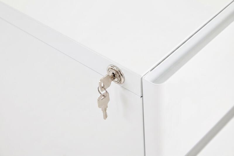 Bend File Cabinet White - LARGE  - Thumbnail 3