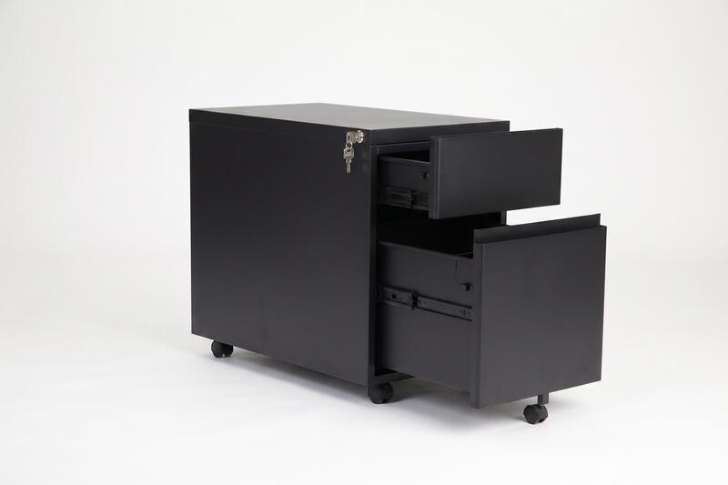 Bend File Cabinet Black - LARGE  - Thumbnail 3
