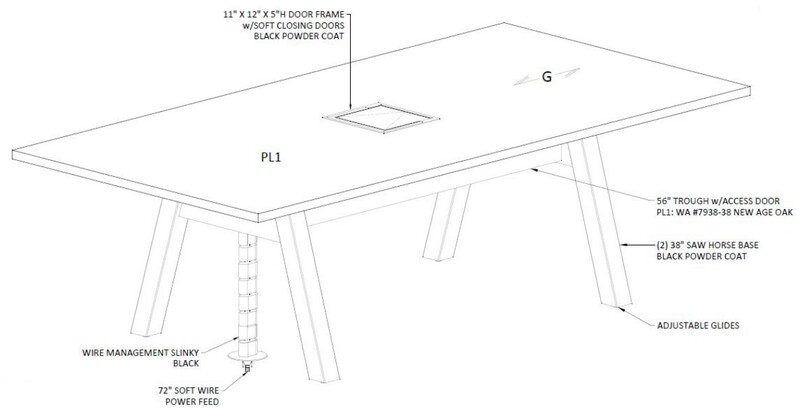Rectangular Conference Table - Thumbnail 2