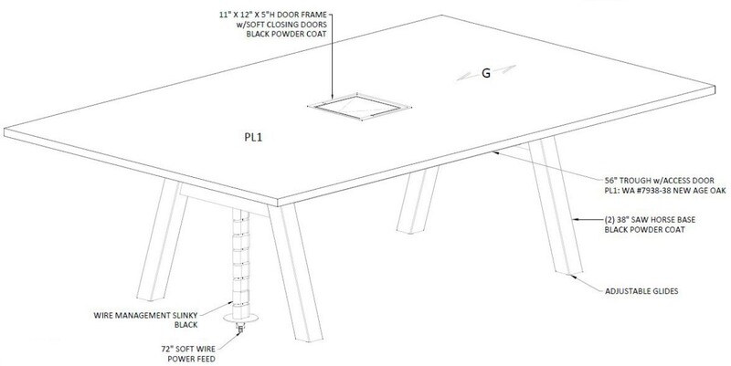 Rectangular Conference Table - Thumbnail 2