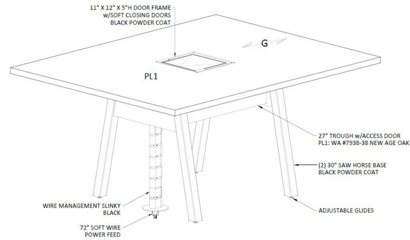 Rectangular Conference Table - Thumbnail 2