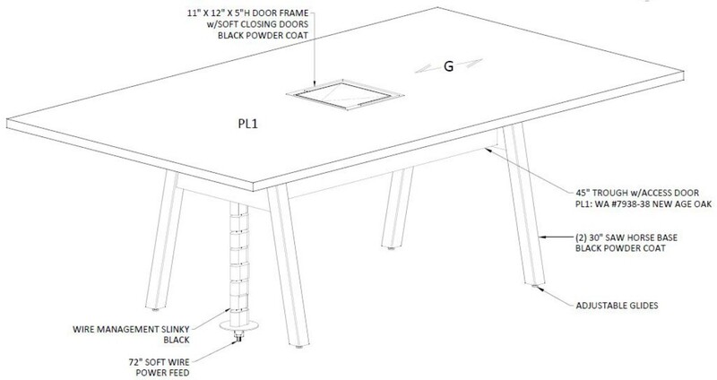 Rectangular Conference Table - Thumbnail 2