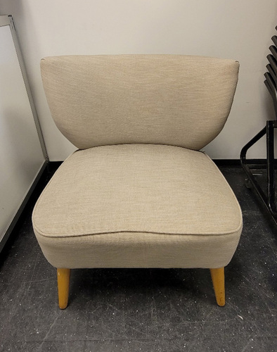 Adeco Fabric 'Lien' Leisure Chair - Thumbnail 2