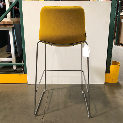 'Viv' Barstool on Sled Base - Thumbnail 2