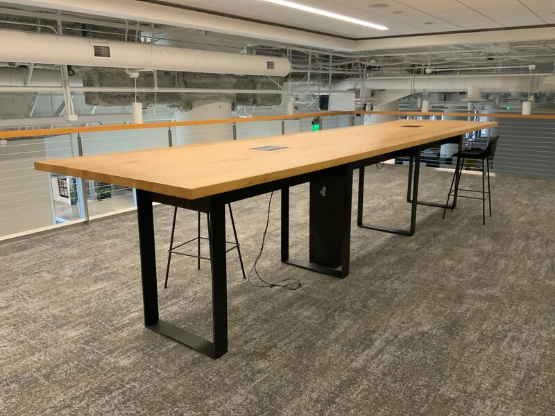 17' Bar-Height Collaboration Table - Image 1