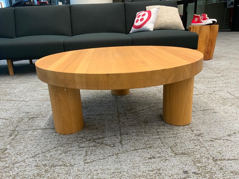 Offset 36" Round Coffee Table - Image 1