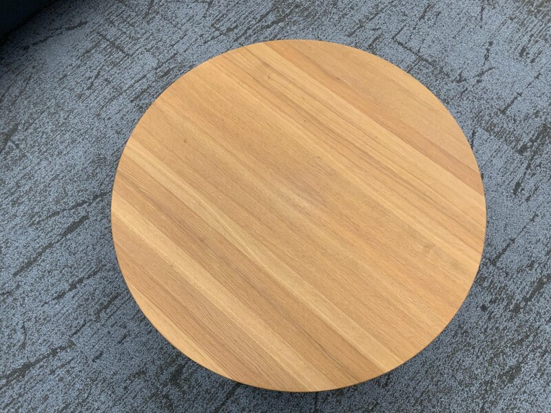Offset 36" Round Coffee Table - Thumbnail 2