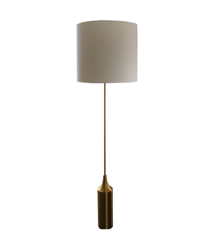 'Hudson' Metal Base Floor Lamp - Image 1
