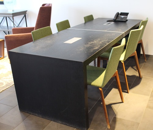 Prat Rectangular Meeting Table (Seated Height) - Thumbnail 2