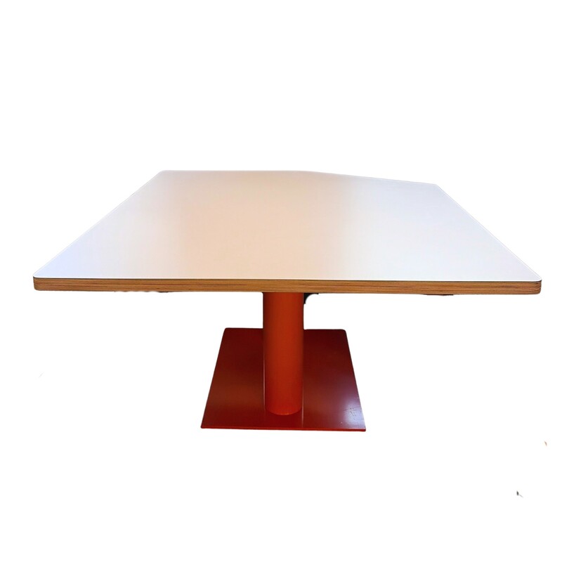 Angled Banquette Dining Table - Image 1