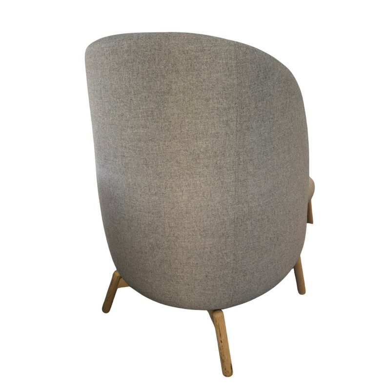 Halle Nest Lounge Chair with Ottoman - Thumbnail 3