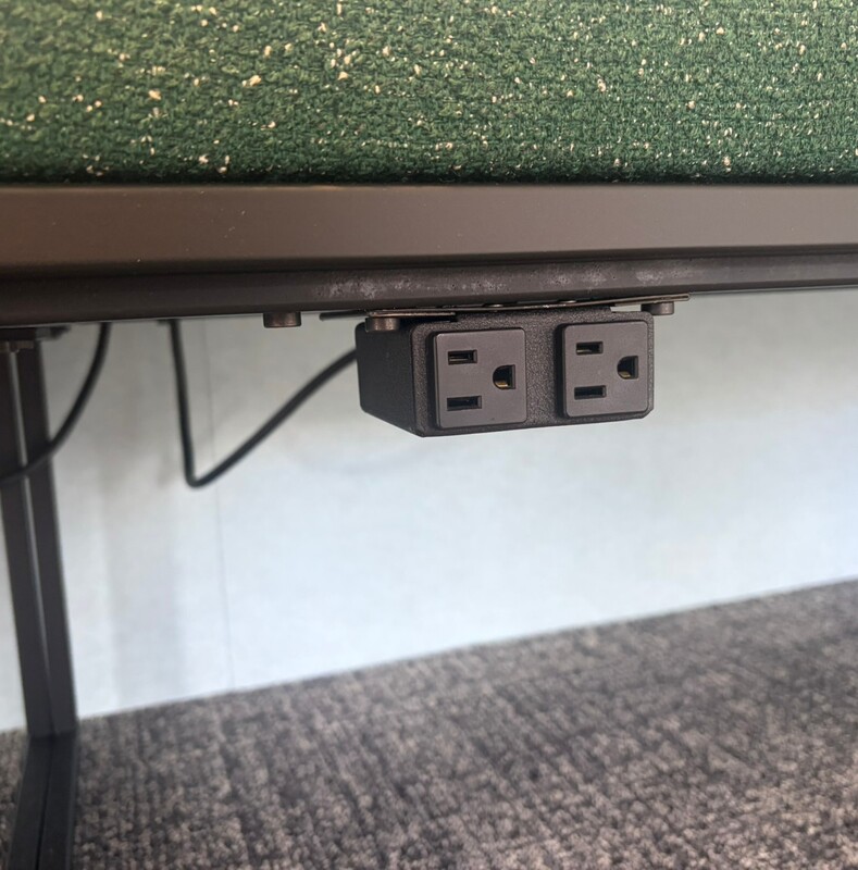 Bench with Integrated Power - Thumbnail 3