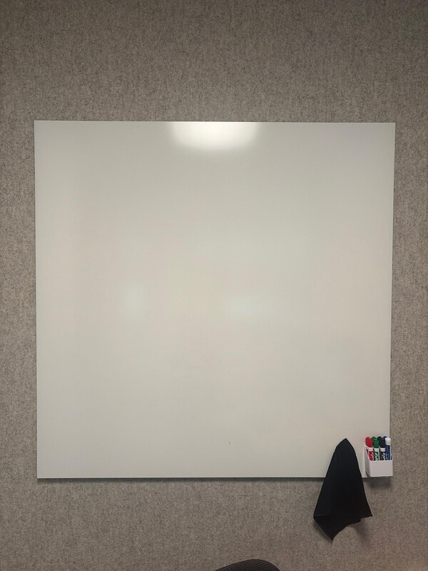 Wall-Mounted White Board - Image 1