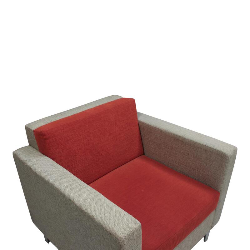 Ciji Two-Tone Club Chair - Thumbnail 2