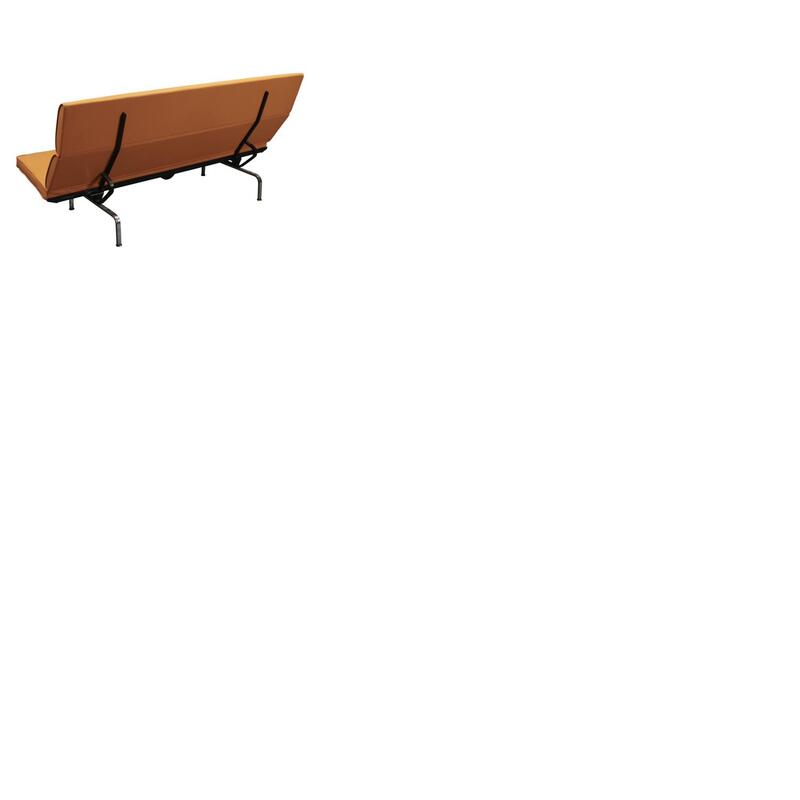 Eames Compact PU Leather Sofa - Thumbnail 3