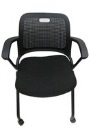 Allsteel Get Set Nesting Chair (Black Patterned)