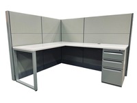 ReNewed Herman Miller Ethospace Workstation (5'D x 6'W x 54"H)
