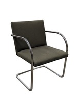 Replica Knoll Brno Tubular Side Chair (Grey)