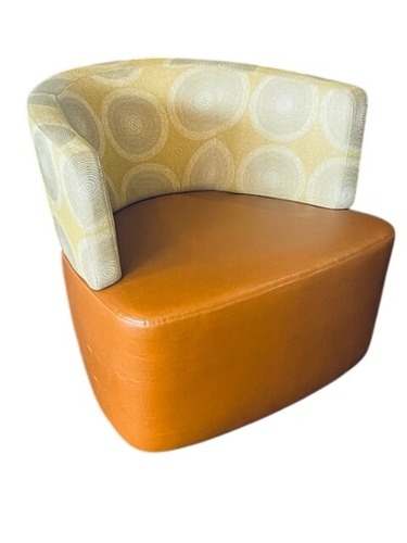 Steelcase Joel Lounge Chair (Brown Circle) - Image 1