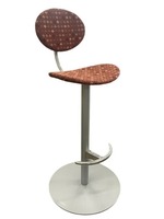Steelcase Enea Café Post Stool (Red/Silver)