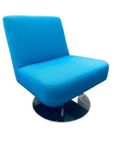 Visor Lounge Chair by Encore Seating (Blue) - Image 1