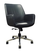 Steelcase Bindu Executive Chair (Espresso/Chrome)