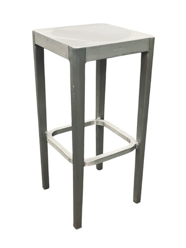 Emeco Stool (Brushed Aluminum) - Image 1