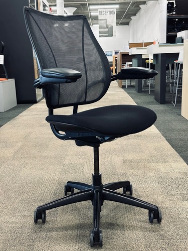 Humanscale Liberty Task Chair (Black/Black) - Image 1