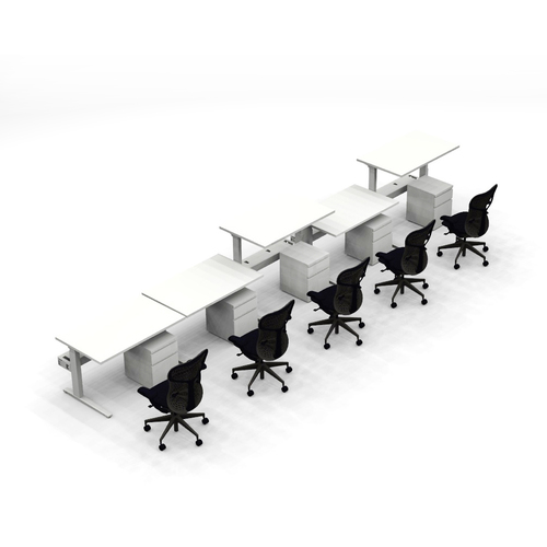 Single Height Adjustable Row of 5, TA5 - Image 1