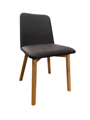 Blu Dot Chip Chair (Gunmetal/Oak) - Image 1