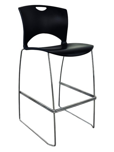 SitOnIt OnCall Bar Stool (Black) - Image 1
