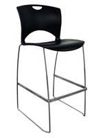SitOnIt OnCall Bar Stool (Black)