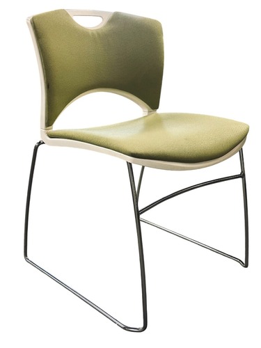 SitOnIt OnCall Upholstered Multipurpose Chair (Green/White) - Image 1